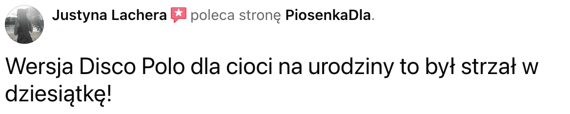 Wersja Disco Polo dla cioci na urodziny to był strzał w dziesiątkę!